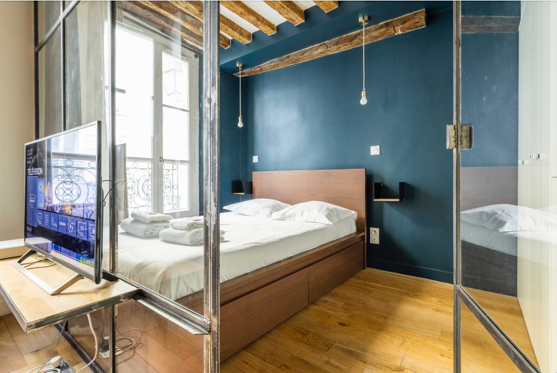 Peaceful apartment - 1BR/4P - Arts et Metiers - Tap to explore photos