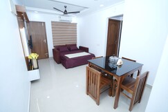 Vedika Heavens- 1 BHK Apartment, 500 m to temple