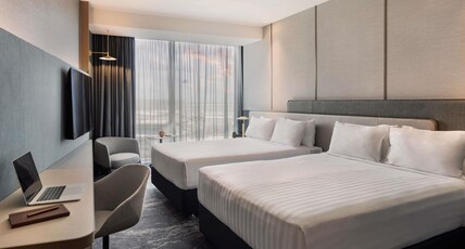Pullman Auckland Airport Room Type - Executive Room with 2 queen beds Pullman Auckland Airport Room Type - Executive Room with 2 queen beds