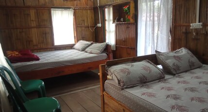 Cheerful 1 bedroom with two double beds Room Type - Bedroom 1