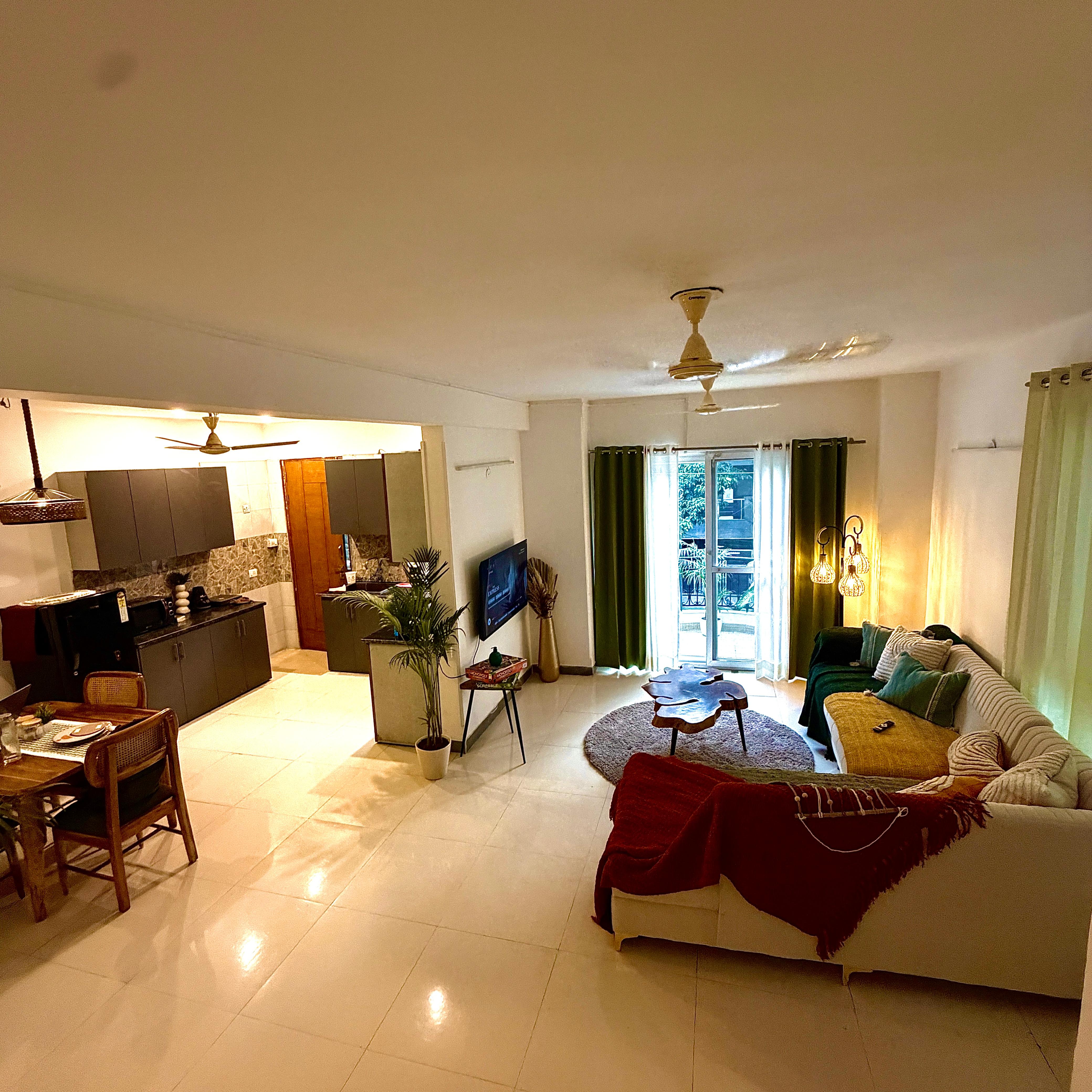Quaint Cozy 3BHK Triplex Apartment near Cyberhub - Tap to explore photos