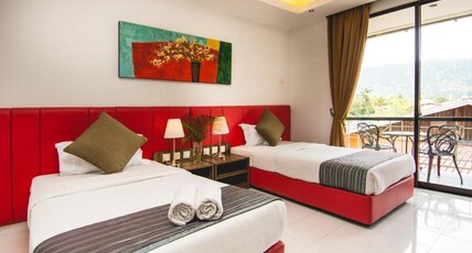 Alia Residence Room Type - Deluxe Twin with Balcony