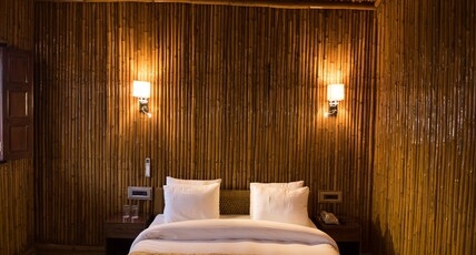 Sun Hotel and Resort, Abu Road (39 kms from Mount Abu) Room Type - Sun Bamboo House