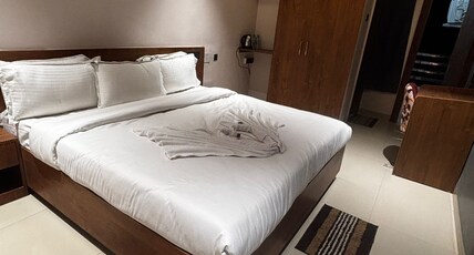 Hotel Deoghar Residency (A Unit of Hari Madhav Developers) Room Type - Deluxe Room