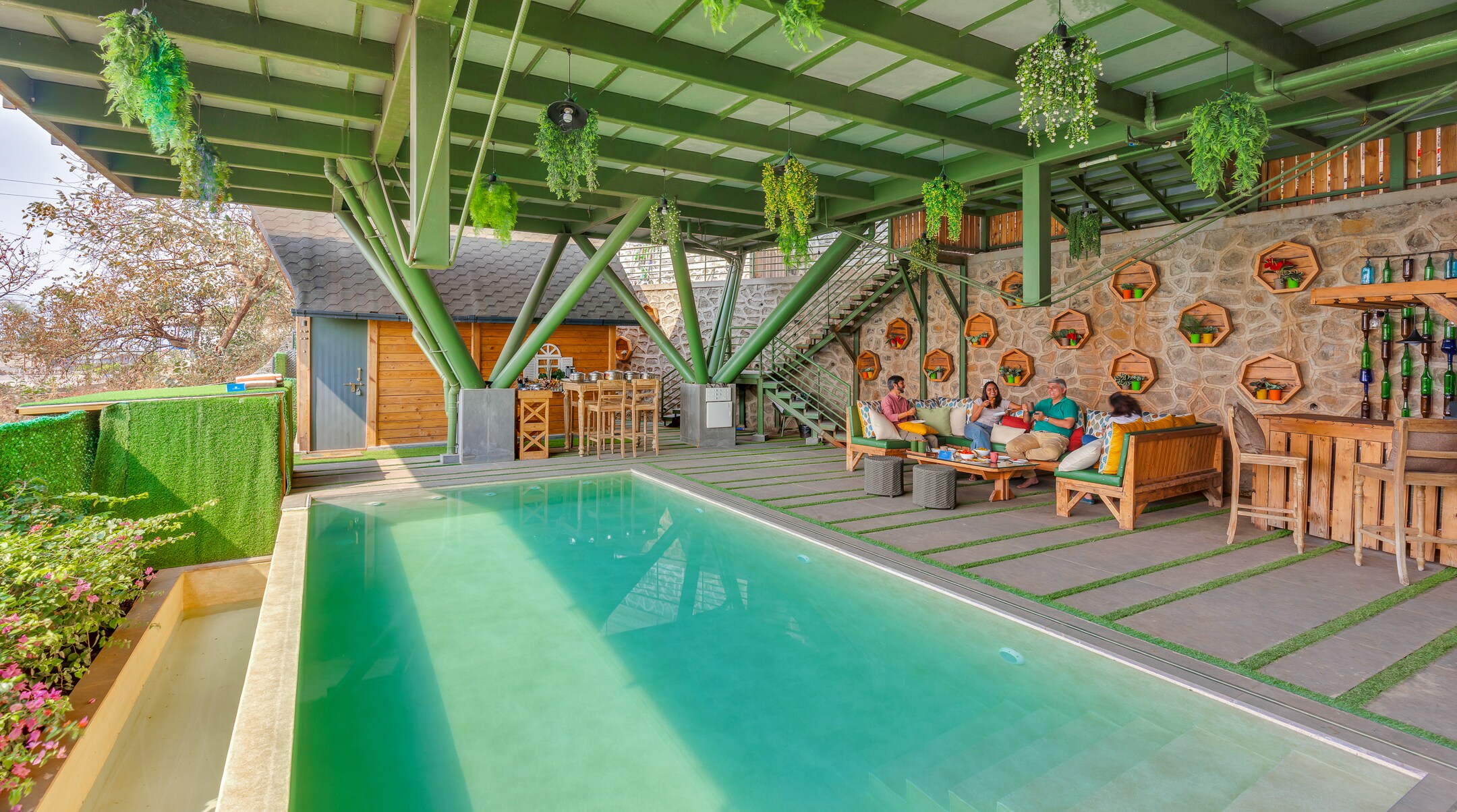 SaffronStays Shambhala Bodhi - Tap to explore photos