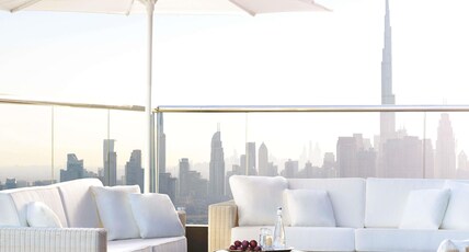SOFITEL DUBAI THE OBELISK Room Type - PRESIDENTIAL SUITE 2 King bed Private Terrace Butler Service SOFITEL DUBAI THE OBELISK Room Type - PRESIDENTIAL SUITE 2 King bed Private Terrace Butler Service