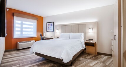 Holiday Inn Express & Suites Langley Room Type - 1 Queen Standard Mobility Accessible Roll Shower