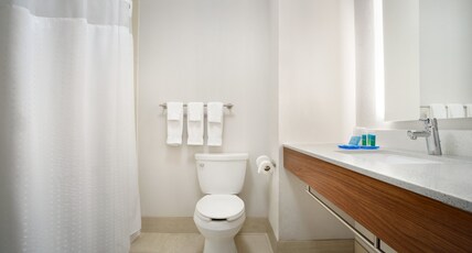 Holiday Inn Express Allen North - Event Center Room Type - 1 King Standard Comm Access Roll Shower