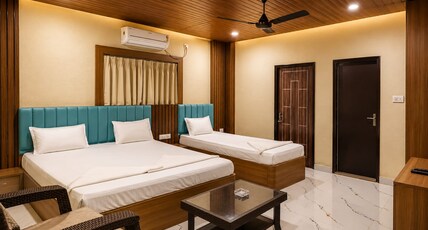 AJODHYA FLAME TREE Room Type - Deluxe Triple Bed Cottage Overlooking Scenic Hills