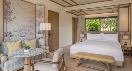 JW Marriott Ranthambore Resort & Spa Room Type - Deluxe King, Guest room, 1 King
