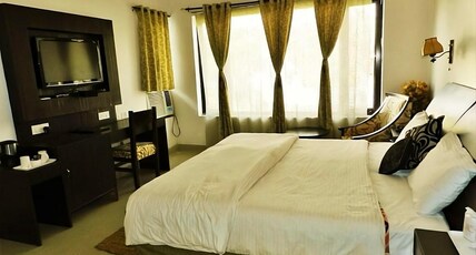 Hotel Van Durga Katra (10 mins Drive from Helipad) Room Type - Deluxe Room Facing Divine Shri Mata Vaishno Devis Yatra Path