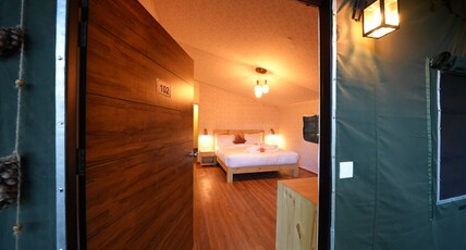 Treetop Glamps - Mussoorie Room Type - LOFT- Treehouse Style Room