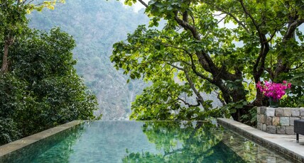 Taj Rishikesh Resort & Spa, Uttarakhand Room Type - Luxury Pool Villa with Infinity Pool and Private Sitout