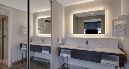 Hampton Inn & Suites by Hilton Burlington Toronto Room Type - 1 KING SFBD MIC FRG NS