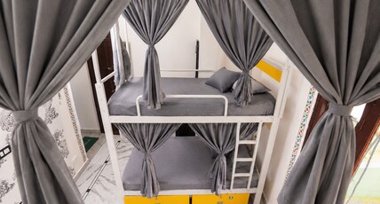 Whereabout Hostel |Rooftop Restaurant at Lake Pichola| Room Type - Superior AC 4 Bed Mixed Dorm ( Type 2 )