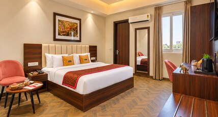 The Altruist Gurugram Hotel Room Type - Deluxe Room The Altruist Gurugram Hotel Room Type - Deluxe Room