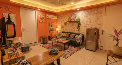 Diamond Mansion Apartments @Golf Course Road Room Type - IZMIR | Entire 1BHK Apartment