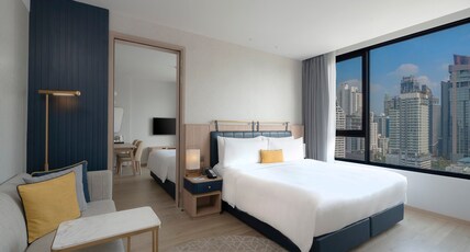 Staybridge Suites Bangkok Thonglor, an IHG hotel Room Type - 2 Bedroom Family Suite 1 King 2 Single