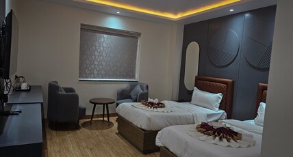 Hotel Elara Room Type - Super Delux Twin Single Beds Room