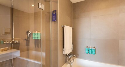 Novotel Suites Colmar Centre Room Type - Executive Suite - queen-size bed with a sofa bed, 2 adults and 2 children