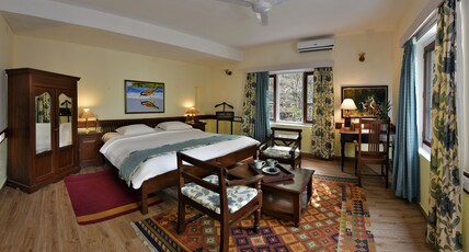 Neemrana's Glasshouse on The Ganges, Rishikesh Room Type - Hideaway Machaan View rooms