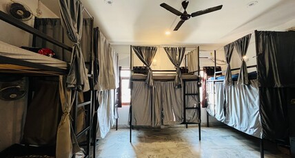 Pushkar Stay Hostel | Rooms & Dorms Room Type - 1 Ac Bunk Bed in 10 Bed Mixed Ac Dorm