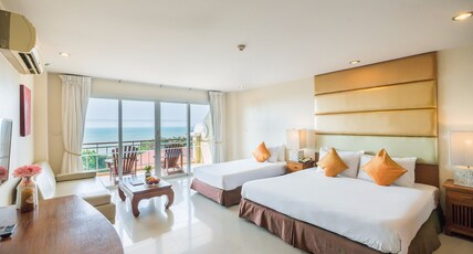 Bella Villa Cabana Room Type - Deluxe Triple Room Sea view (Balcony and Kitchenett) Bella Villa Cabana Room Type - Deluxe Triple Room Sea view (Balcony and Kitchenett)