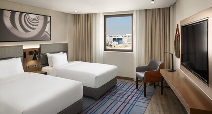 Crowne Plaza Riyadh Palace Room Type - 2 Twin Standard City View Club Floor