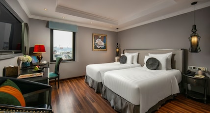 Hanoi L' Heritage Hotel and Spa Gym Room Type - Deluxe Double or Twin Room Hanoi L' Heritage Hotel and Spa Gym Room Type - Deluxe Double or Twin Room