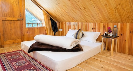 Wooden Cabin Near Jibhi Waterfall Cozy Gateway Room Type - Bedroom 2