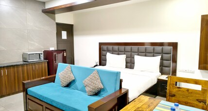 When In Gurgaon Service Apartments @Artemis Room Type - Standard Studio with Kitchenette