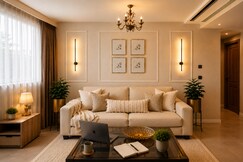 Five-Star Inspired Beige Luxe Suite |Sunset View|