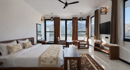 The HighGarden Resort Room Type - Premium Aravali Valley View Room with Private Balcony The HighGarden Resort Room Type - Premium Aravali Valley View Room with Private Balcony