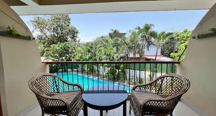 Ashvem Beach Inn. Room Type - Premium Room With balcony pool view Ashvem Beach Inn. Room Type - Premium Room With balcony pool view