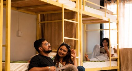 Wanderpals Guwahati Room Type - Bed in 10-Bed Mixed Dormitory Room
