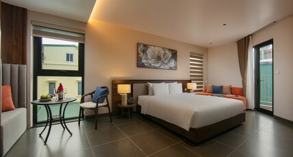 Hanoi Riverview Boutique Hotel & Apartment Room Type - Deluxe Double With Balcony