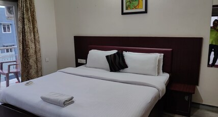 The Room to The Room near Infocity,  KIIT, Patia. Room Type - Deluxe Room Without Balcony