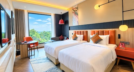 Ramada Encore By Wyndham Ayodhya Takpura Room Type - Premium Twin Bedded With Balcony Ramada Encore By Wyndham Ayodhya Takpura Room Type - Premium Twin Bedded With Balcony