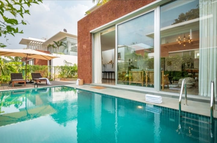 TBK VILLAS 4,ANJUNA,WITH PVT POOL - Tap to explore photos