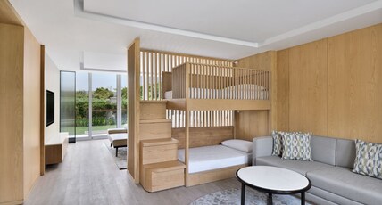 Aravali Marriott Resort & Spa, Delhi NCR Room Type - Executive Suite, 1 King, Aravali View