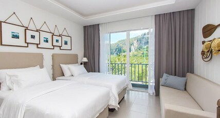 MARINA EXPRESS FISHERMAN AONANG Room Type - Deluxe Room (Cliff View) MARINA EXPRESS FISHERMAN AONANG Room Type - Deluxe Room (Cliff View)
