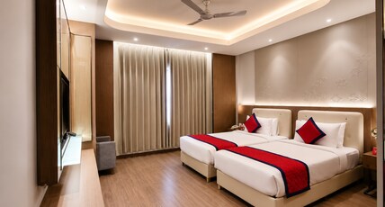 Jain Tree By Spree Hotels Room Type - Deluxe Twin Room