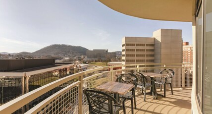 Hampton Inn and Suites Roanoke Downtown Room Type - 1K CORNER MTNVW STUDIO NS