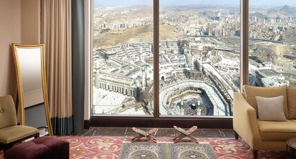 Makkah Clock Royal Tower - A Fairmont Hotel Room Type - Royal Suite Kaaba Makkah Clock Royal Tower - A Fairmont Hotel Room Type - Royal Suite Kaaba