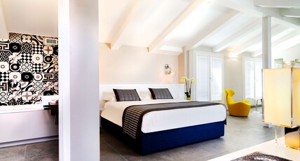Best Western Plus Royal Superga Hotel Room Type - Suite-1 King Bed, Non-Smoking, Design Room, Kitchenette, Balcony, Bathrobe And Slippers Best Western Plus Royal Superga Hotel Room Type - Suite-1 King Bed, Non-Smoking, Design Room, Kitchenette, Balcony, Bathrobe And Slippers
