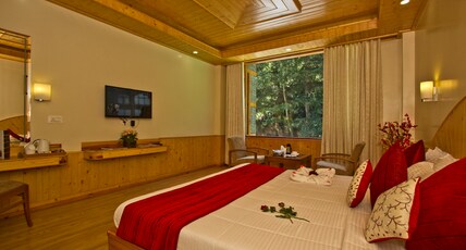 Holiday Heights & Spa Manali Room Type - DELUXE ROOM (WITHOUT BALCONY NO VIEW)