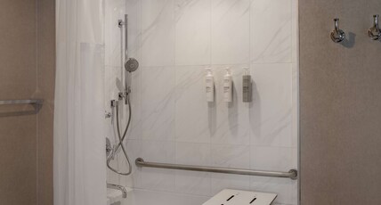 Hampton Inn by Hilton Winnipeg Downtown Room Type - 1 KNG STDO MIC FRIDG WTBR