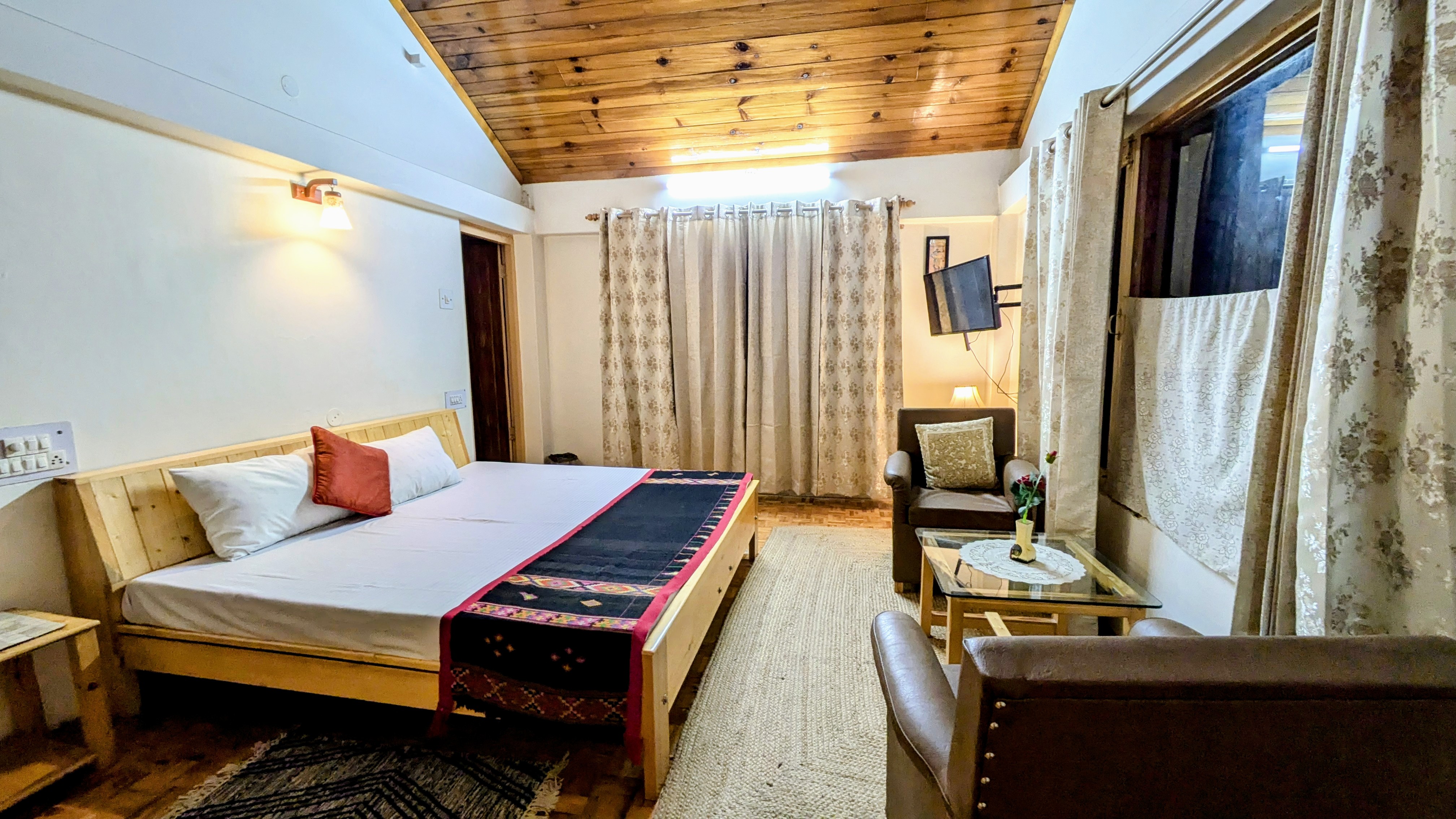 Aashirwad Homestay | Rooms & Kitchen - Tap to explore photos