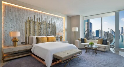 The St. Regis Downtown, Dubai Room Type - Signature Suite, Suite, 1 King, Dubai Canal view The St. Regis Downtown, Dubai Room Type - Signature Suite, Suite, 1 King, Dubai Canal view