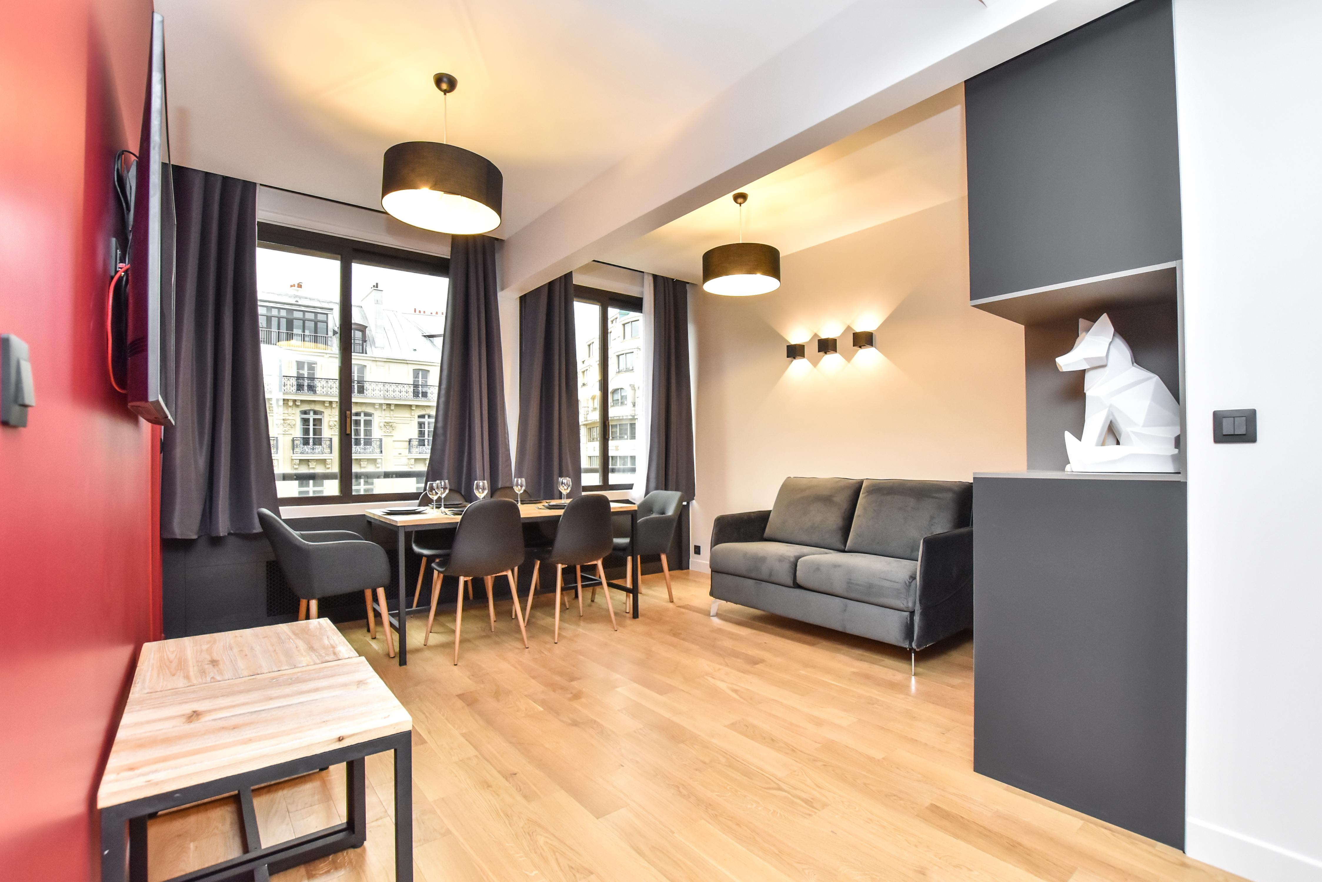 Authentic apartment - 2BR/6P - near Opera Garnier - Tap to explore photos